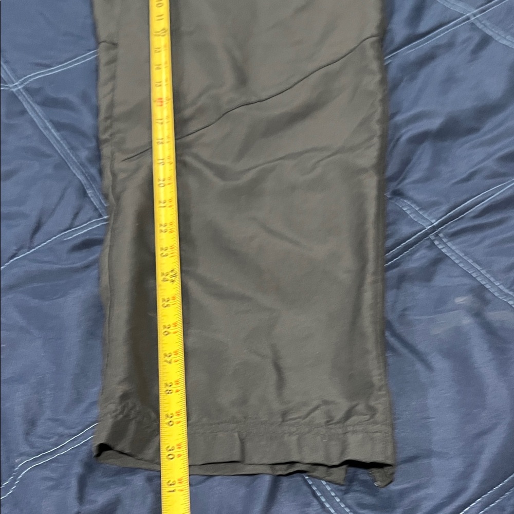 Vintage Nike Black Mesh Lined Zip Ankles Windbreaker Pants Sz  XL - Picture 10 of 10